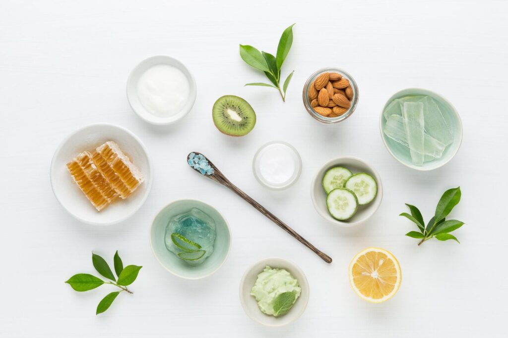 Ayurvedic System: Different natural ingredients