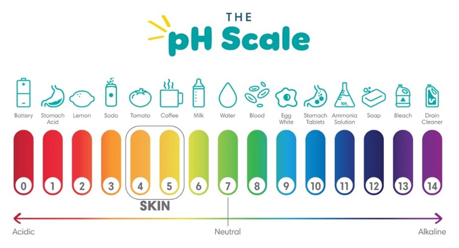 The pH Scale diagram