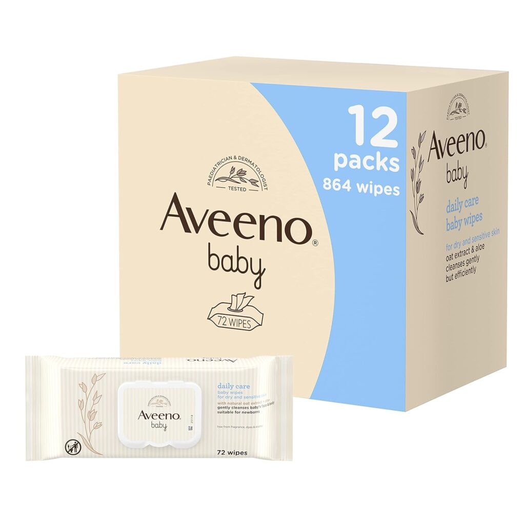 AVEENO Baby Daily Care Wipes product image