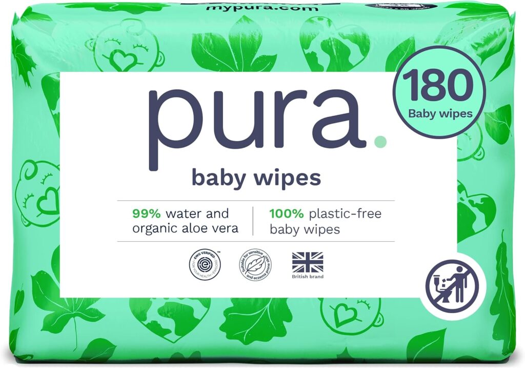 pura baby wipes product image