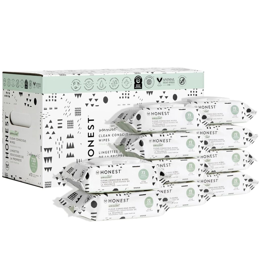 The Honest company unscented wipes product image