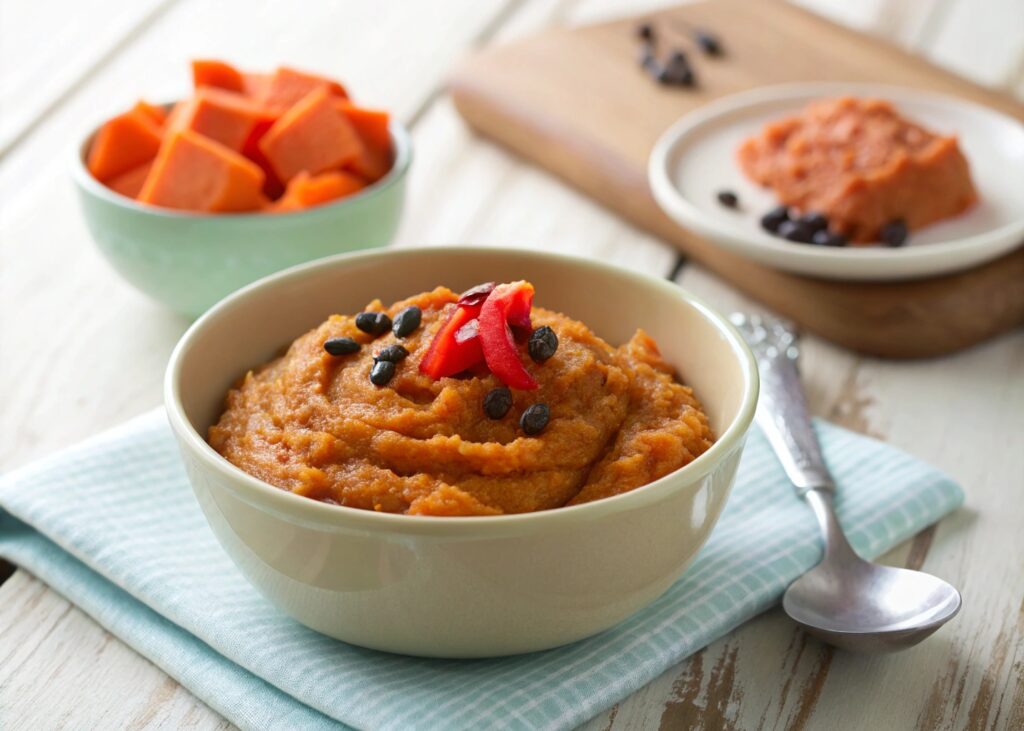 Mexican Sweet Potato + Black Bean in a bowl.