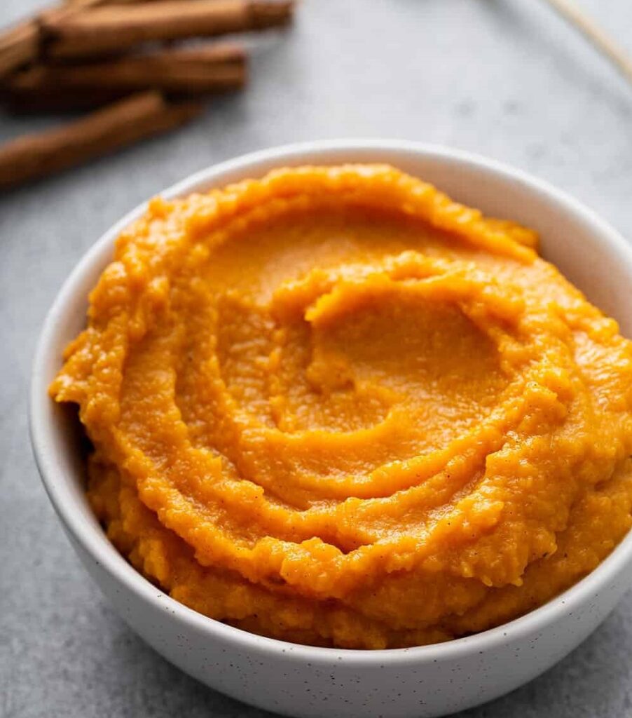 Butternut Squash & Cinnamon Puree