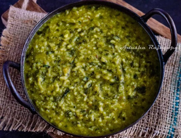 Indian Spinach and Rice