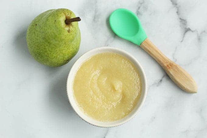 Pear puree 